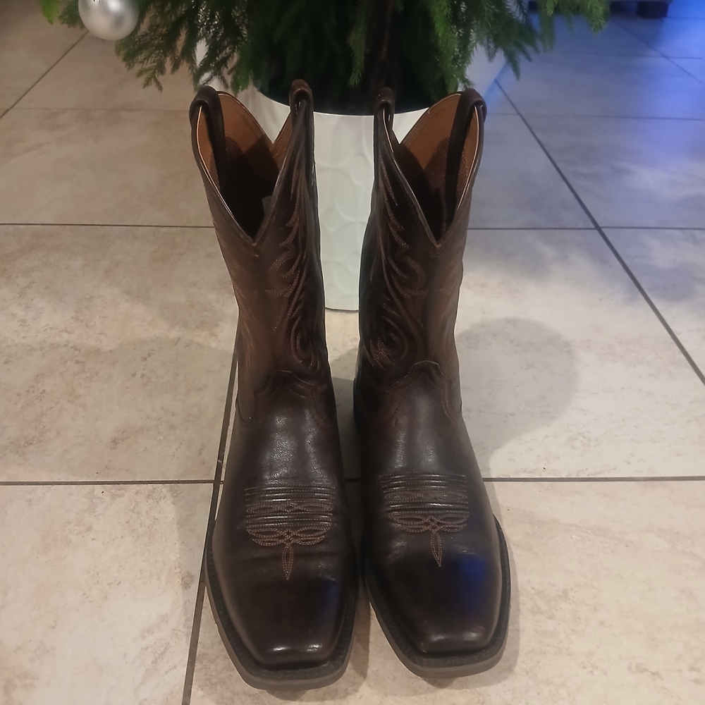 Ariat Dark Brown Western Cowboy Boots